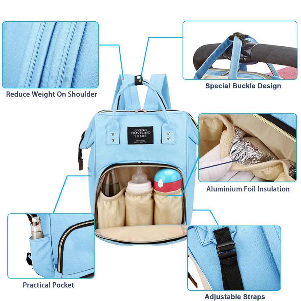 Timberer insulated bottle holders highlight three pockets for on the go feeds