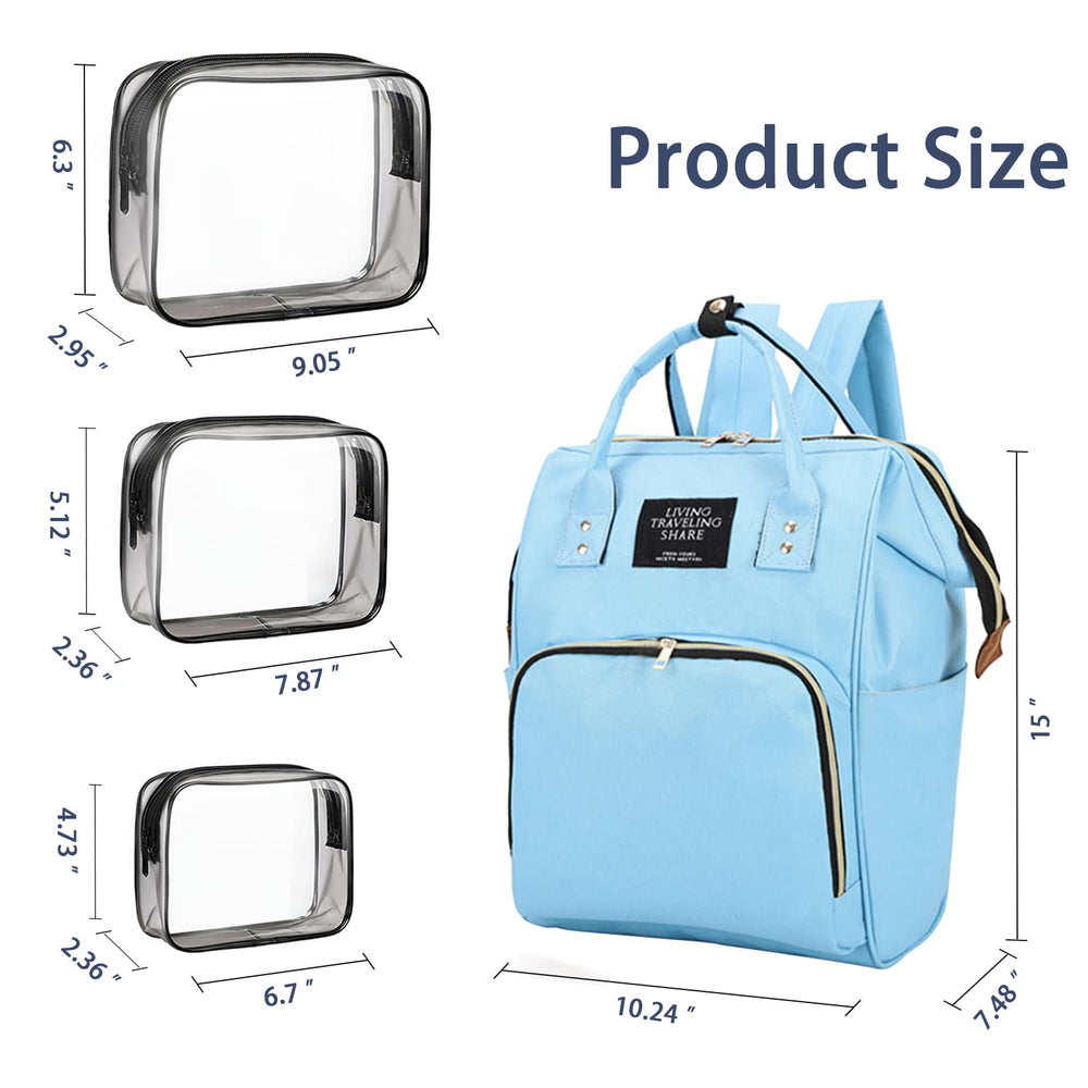 Timberer diaper bag lightweight Oxford cloth with reinforced straps for durability