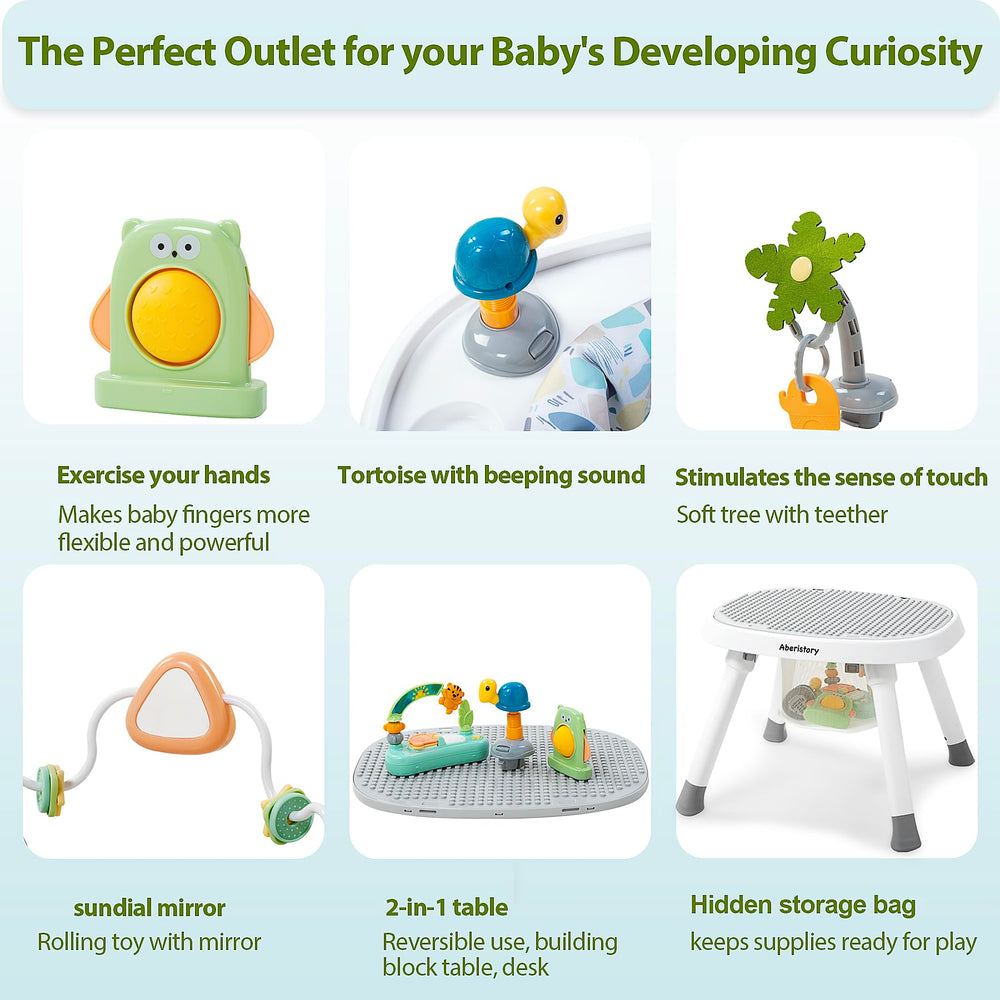Time Followers 6-in-1 360-degree design keeps baby engaged