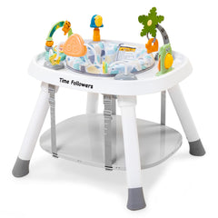 Time Followers 6-in-1 activity center setup showcasing versatile play options
