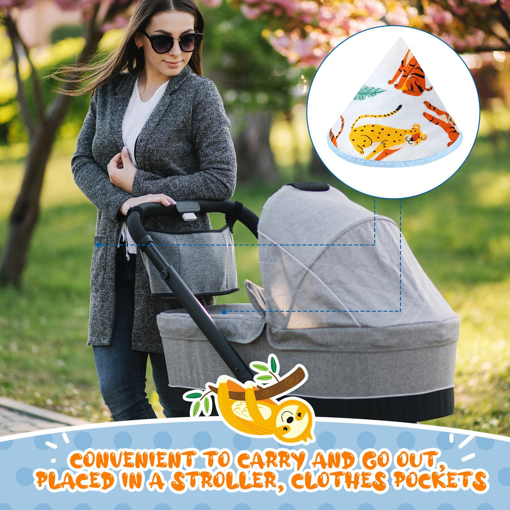 Timgle coral velvet pee covers portable pack for on-the-go changes