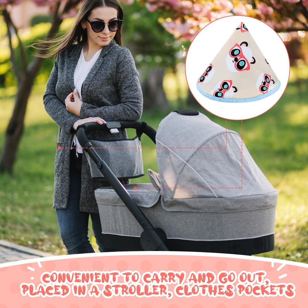 Timgle portable lightweight pee covers fit in diaper bag for on-the-go changes.