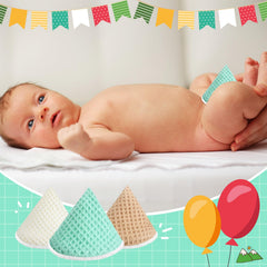 Timgle soft inside coral velvet ensures gentle touch on baby's skin.