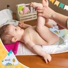 Timgle washable reusable diaper cover allows quick reuse after cleaning.