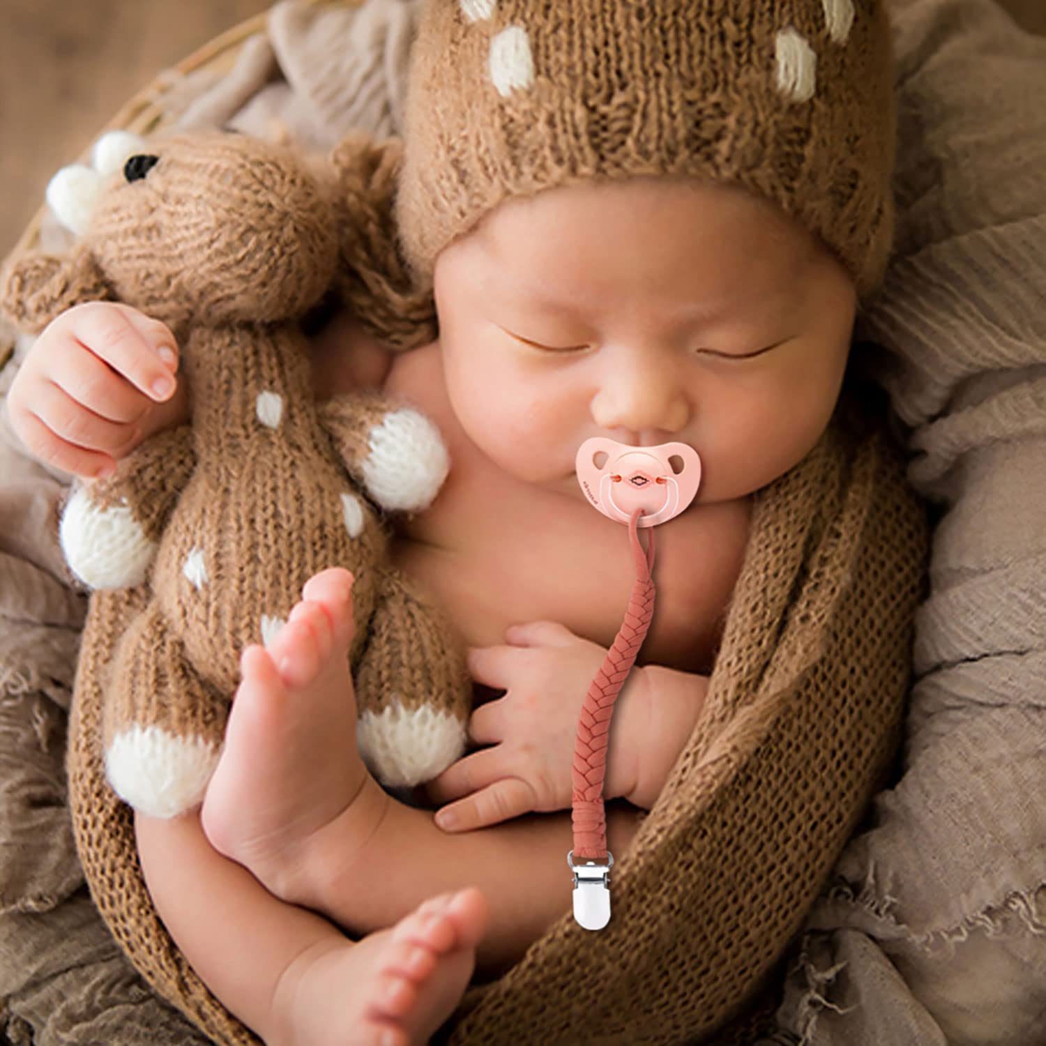 TIMPHO pacifier clip unisex design ready for everyday wear and easy styling