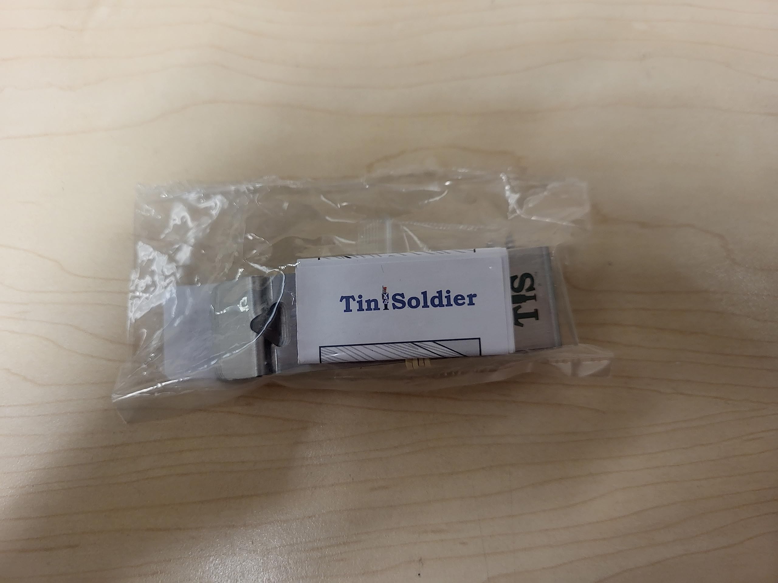 Tin Soldier latch polished-edge detail demonstrates smooth finish and snag-free handling.