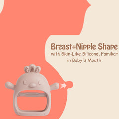 Tinabless teething toys textures closeup reveal varied surfaces for gum massage.