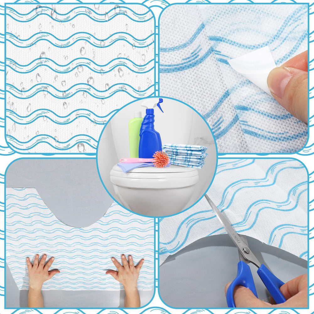 Tinideya pack of 100 disposable mats ensures convenient replacements.
