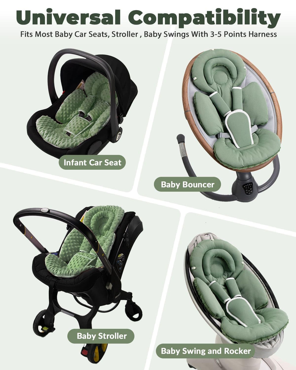 TinlyFinly buckle cover keeps accessories clean and comfortable in busy car seats