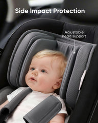TinlyFinly infant insert universal-compatibility highlights broad car seat compatibility with Doona and others.