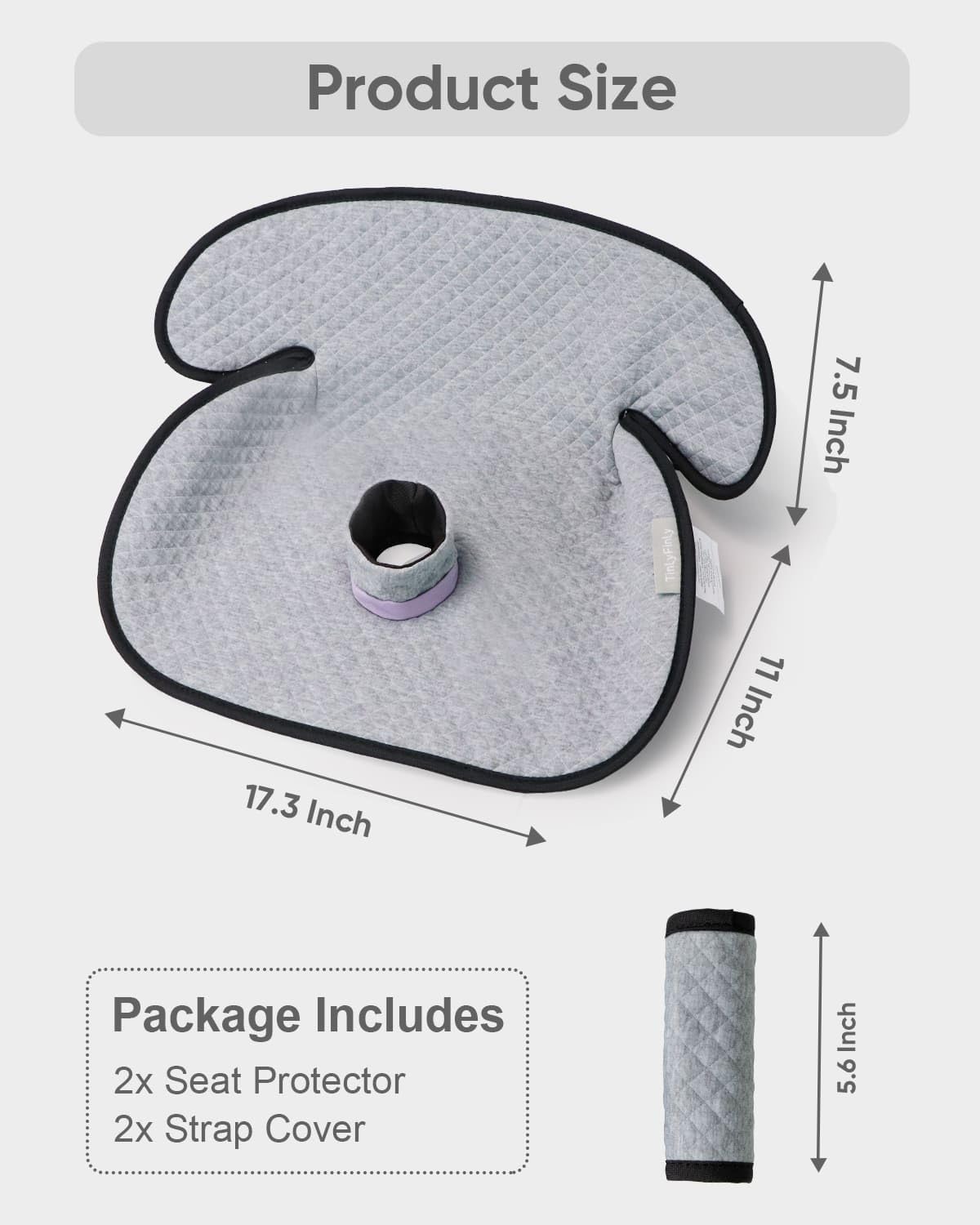 TinlyFinly machine-washable design saves time on cleanup and maintenance.