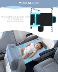TinlyFinly toddler airplane bed 30x17 inch area provides extra space for kids