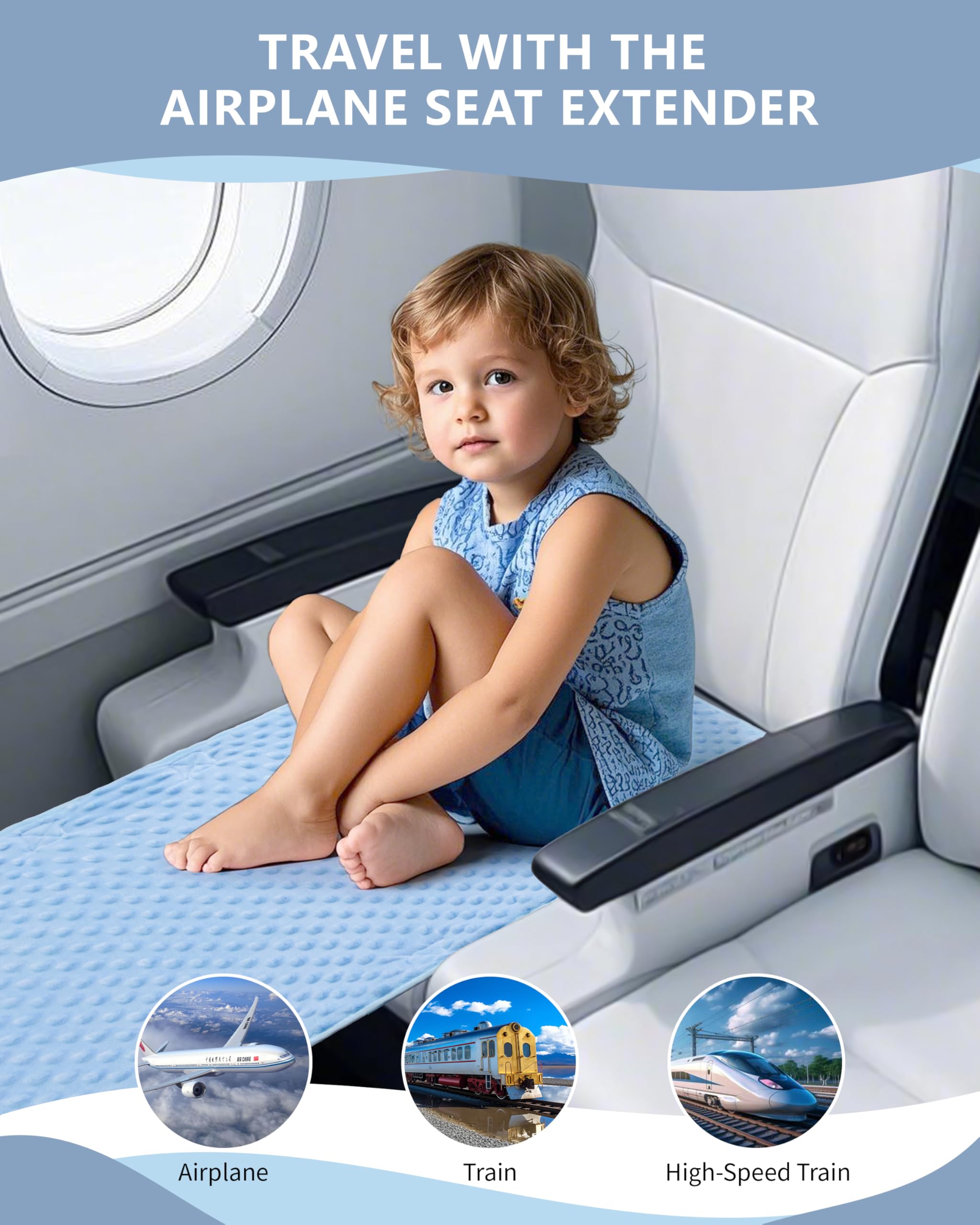 TinlyFinly toddler airplane bed anti-slip-pads keep the bed in place
