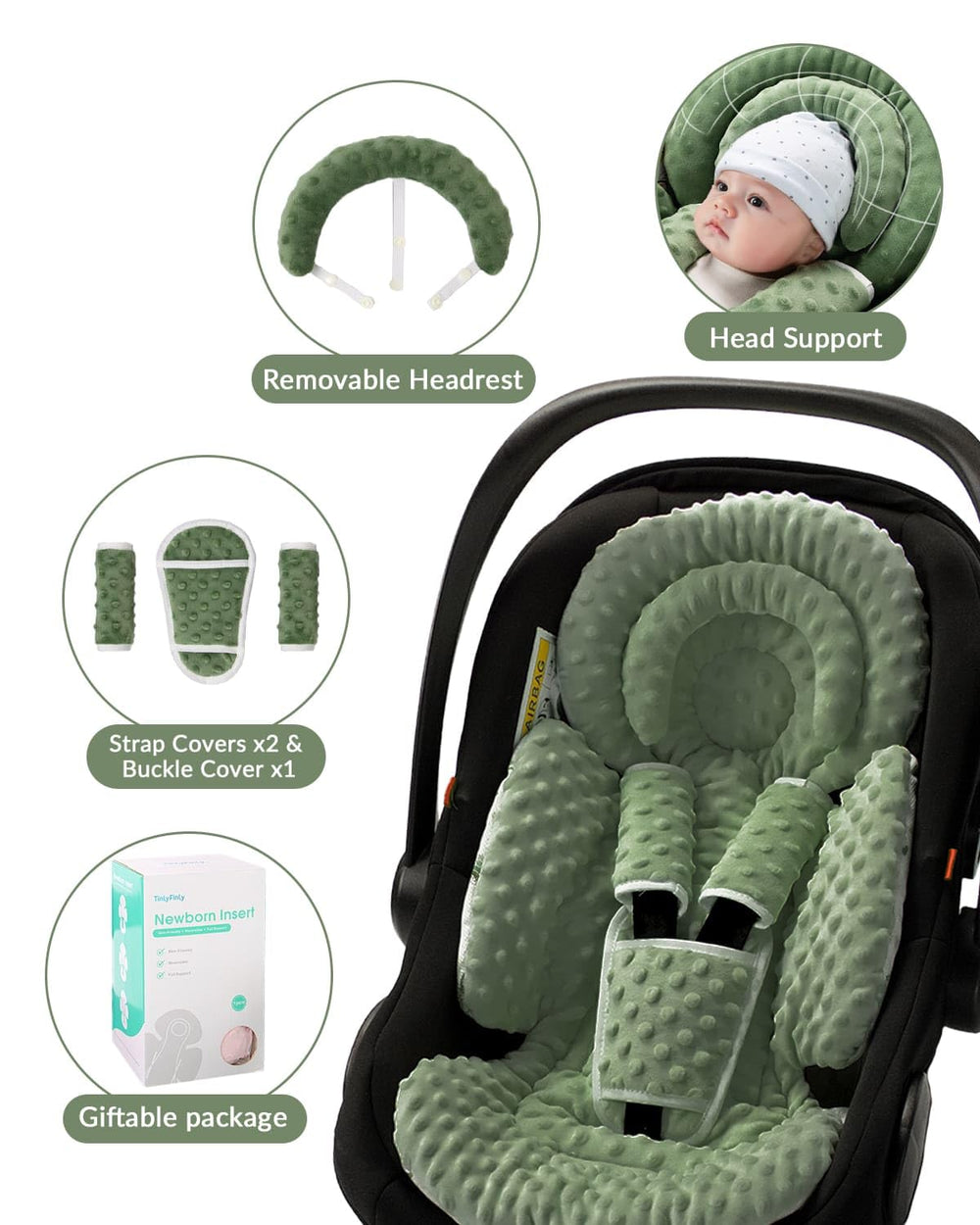 TinlyFinly universal compatibility ensures a snug fit with most brands and harnesses