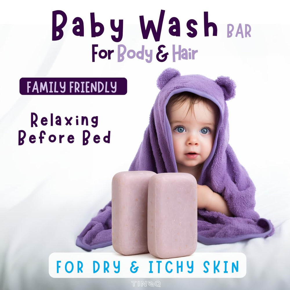 TINOQ fragrance-free label highlights scent-free formula for fragrance-sensitive families.
