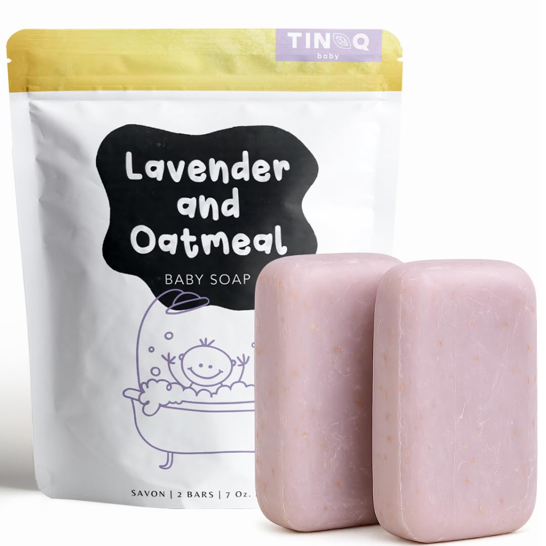 TINOQ baby wash bar lavender soothing for delicate skin