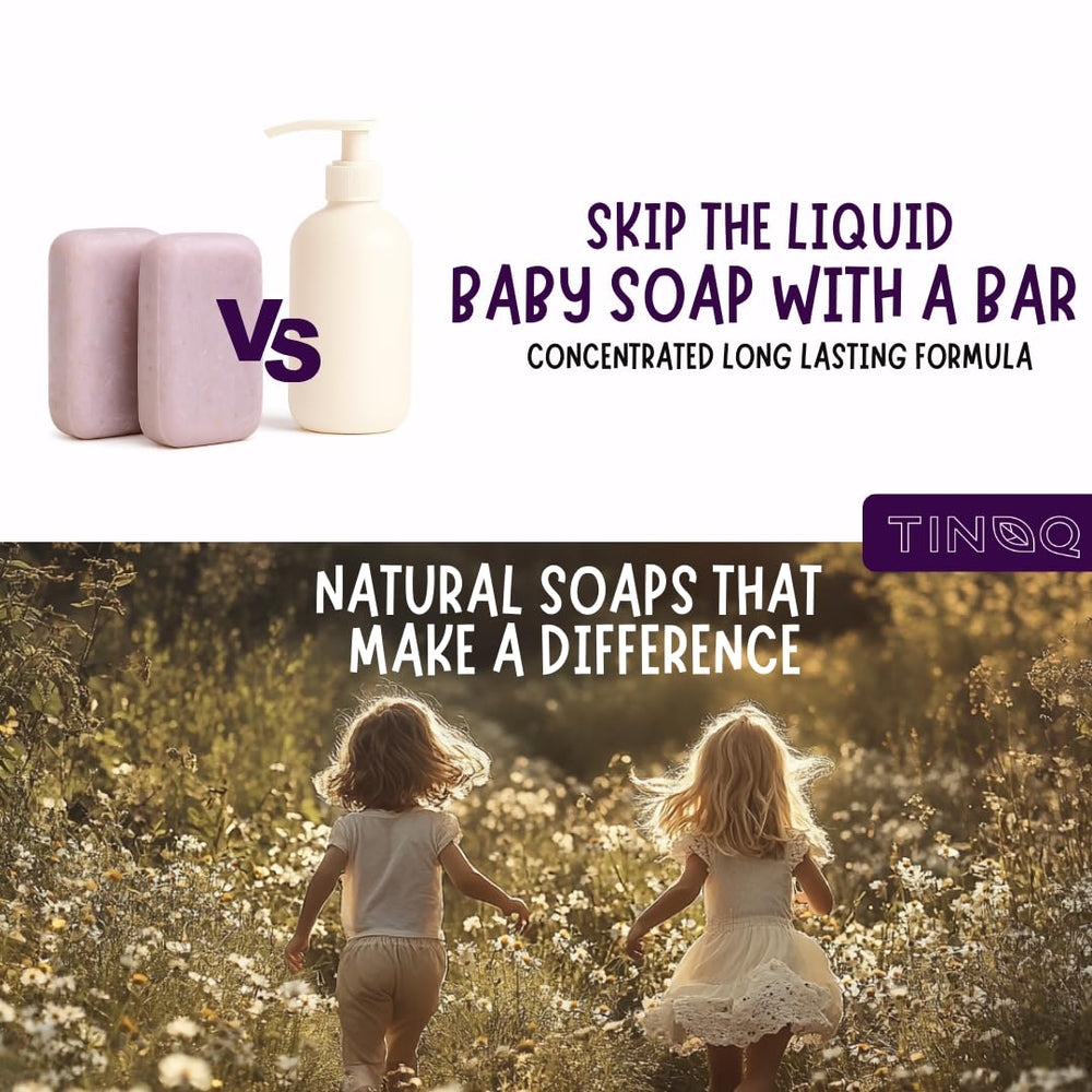 TINOQ newborn-friendly bath time gentle cleansing