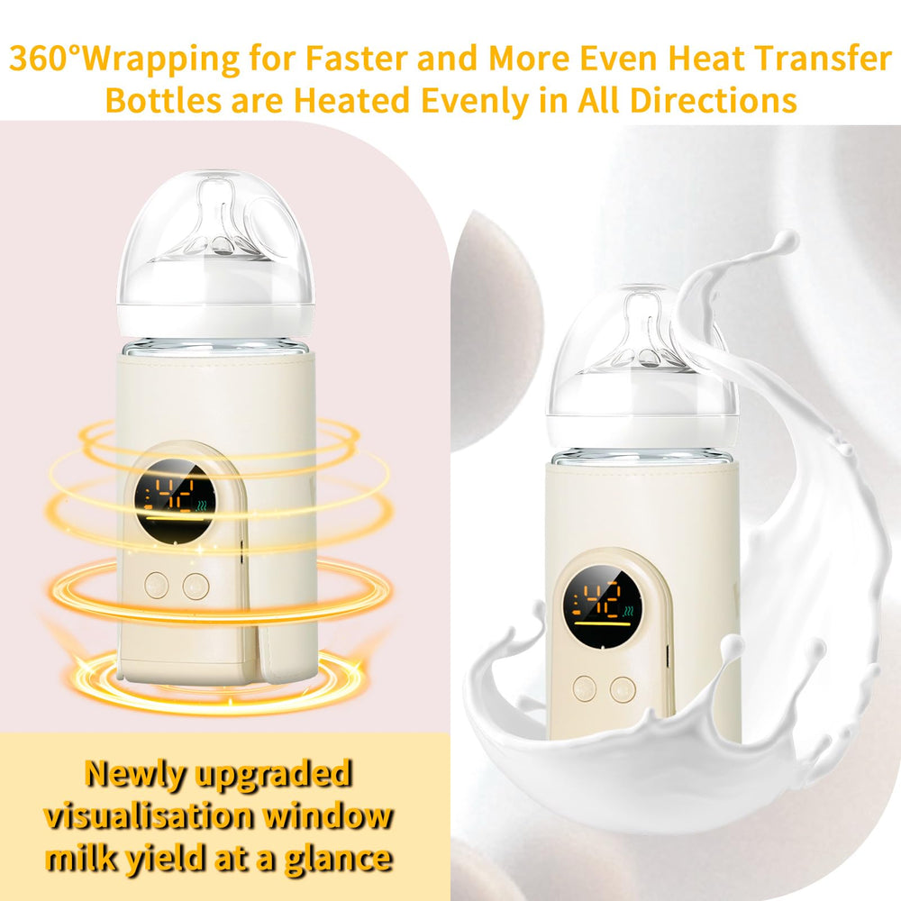 Tinrbip travel friendly bottle warmer fits into stroller bags for on the go