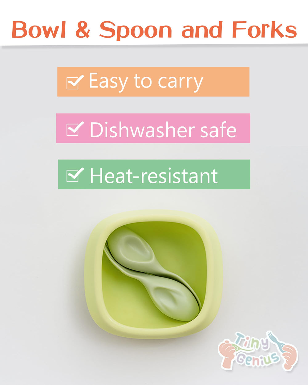 Tiny Genius microwave-safe bowl heats leftovers safely
