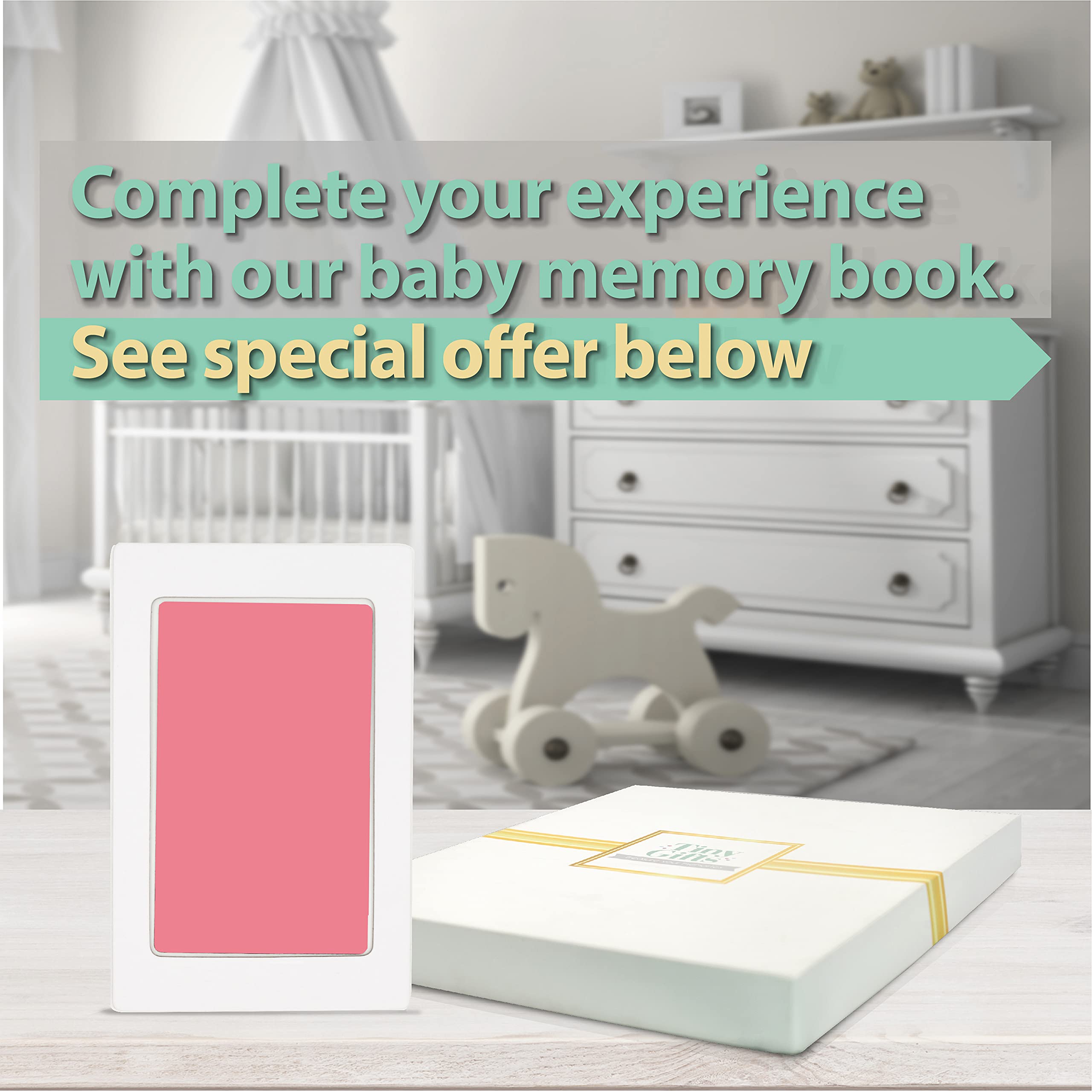 Tiny Gifts gift-ready kit ideal for baby showers and celebrations.