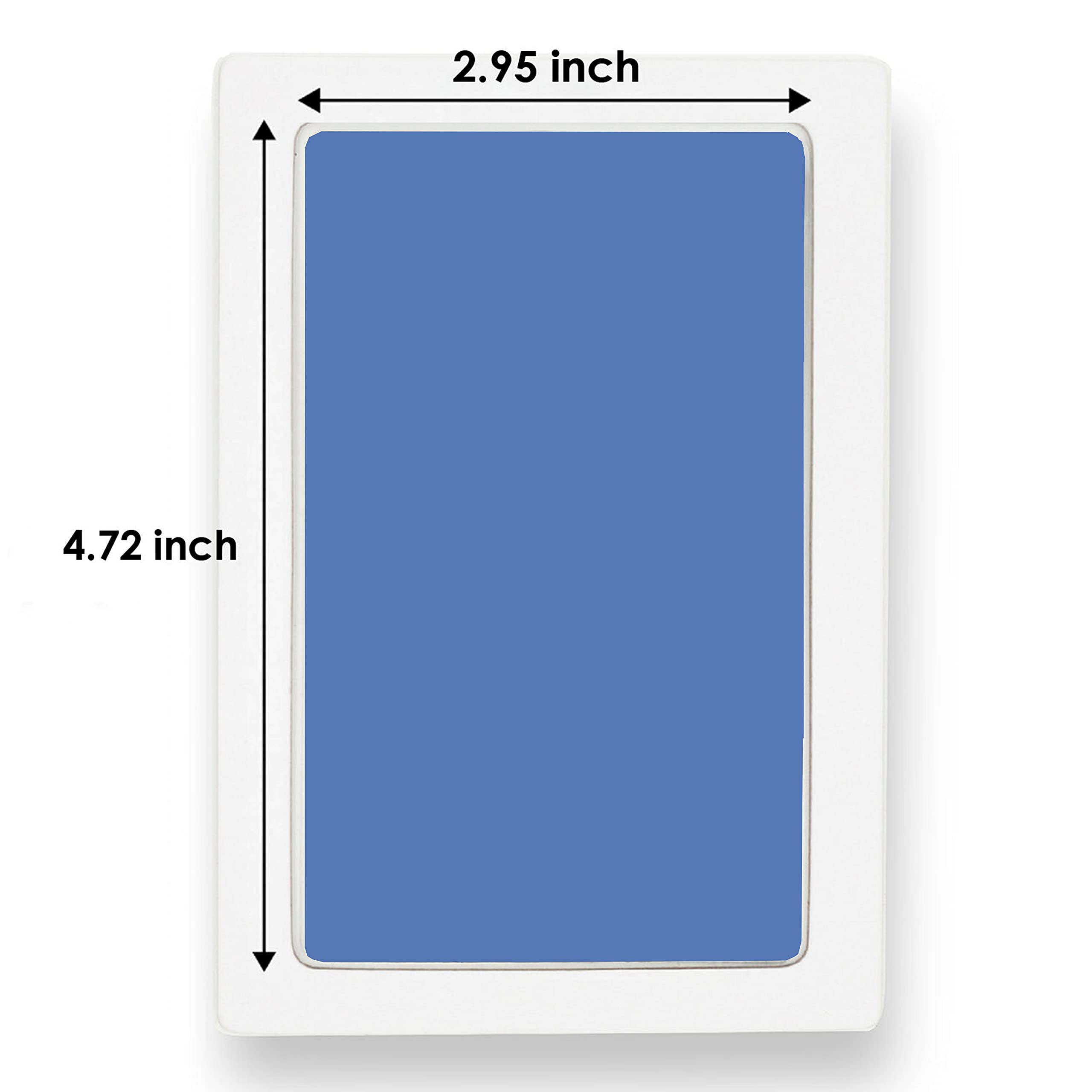 Tiny Gifts large Clean Touch handprint setup shows skin-safe stamping for babies