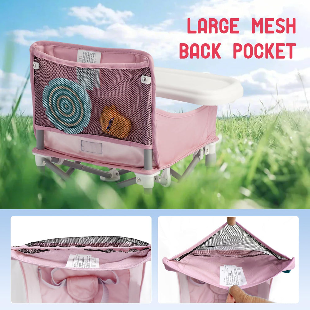Tiny Marvels portable 3-in-1 baby chair carry bag for travel.