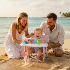 Tiny Marvels portable 3-in-1 baby chair with removable tray for quick meals