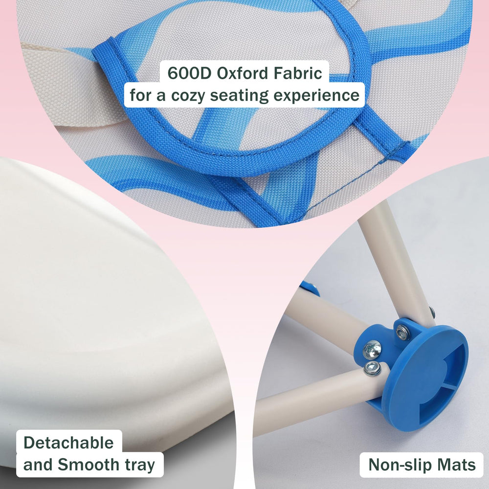 Tiny Marvels portable 3in1 chair at-table dining setup for toddlers