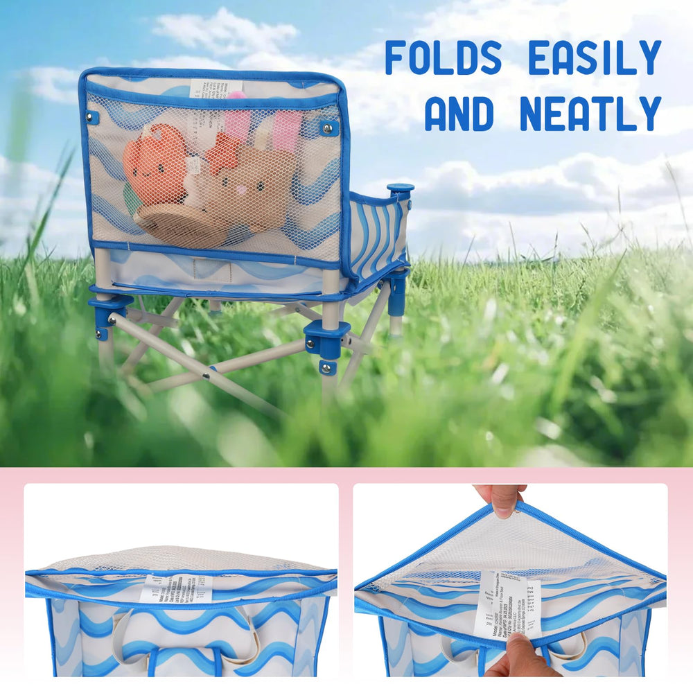 Tiny Marvels portable 3in1 chair with 3-point safety belt for secure seating
