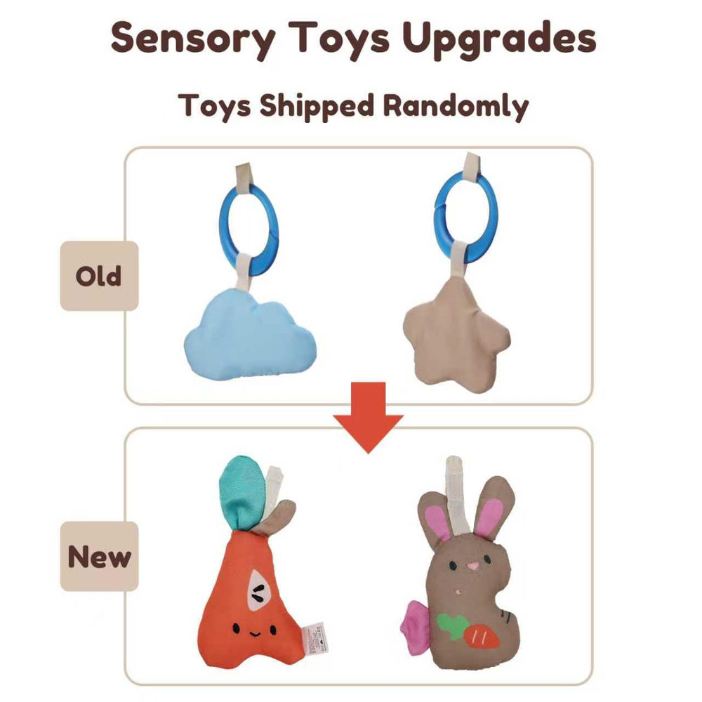 Tiny Marvels portable swing assembly showing setup for soothing sessions
