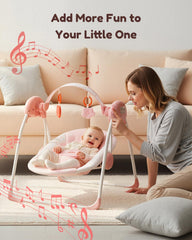 Tiny Marvels portable swing folded-compact for easy storage and travel