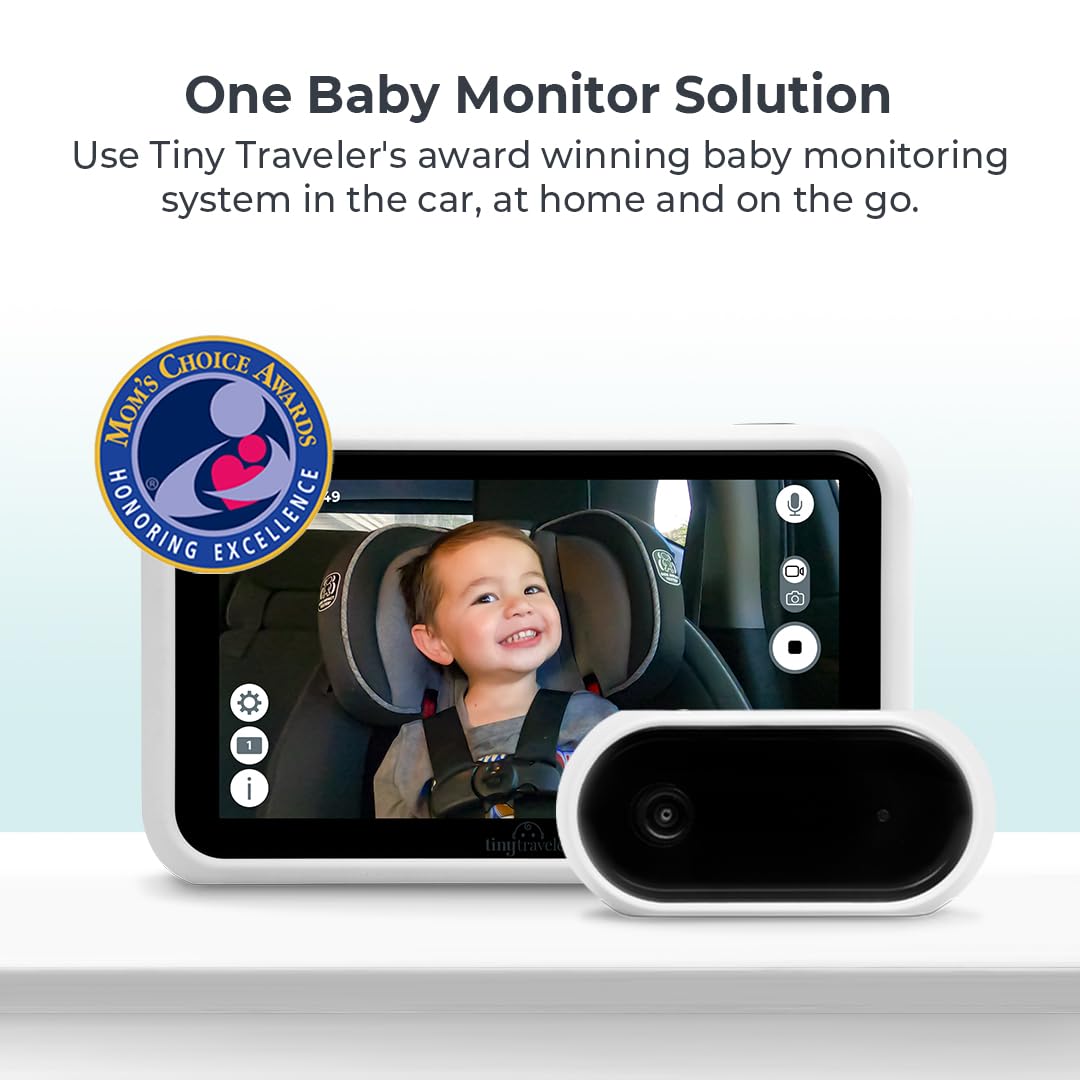 Tiny Traveler beeps when you exit the car to prevent leaving baby behind