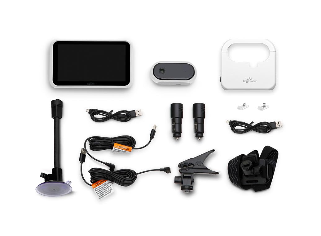 Tiny Traveler TT002PBB road-trip view shows portable baby monitoring on the go.