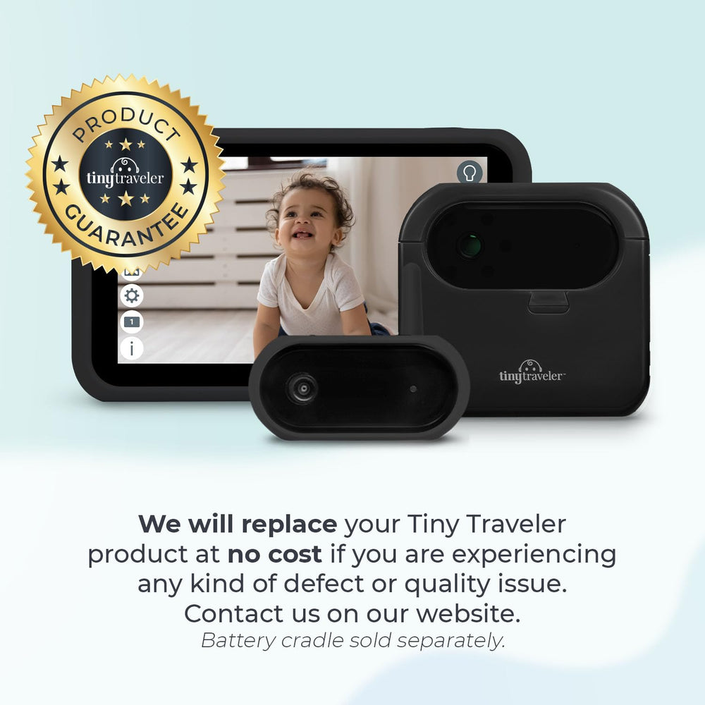 Tiny Traveler TT006B long-range transmission emphasizes a stable, WiFi-free baby view.