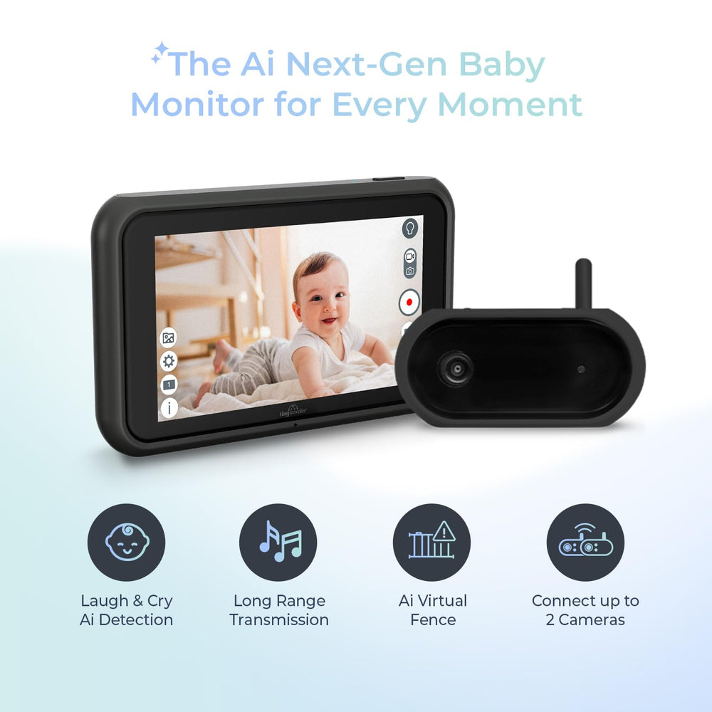 Tiny Traveler TT006B night vision image illustrates clear low-light monitoring during nighttime drives.