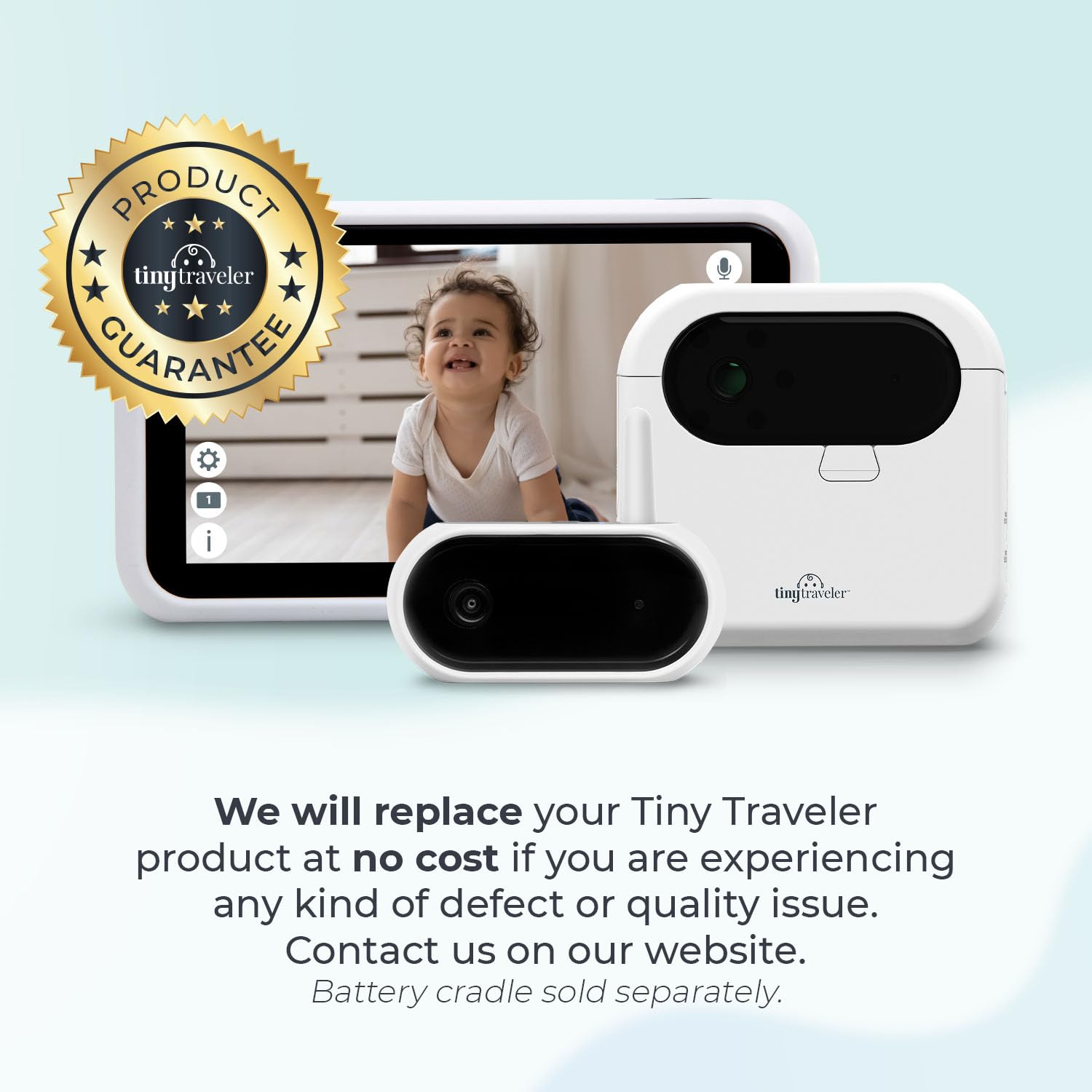 Tiny Traveler TT006W travel-friendly design ideal for parents and gifts.