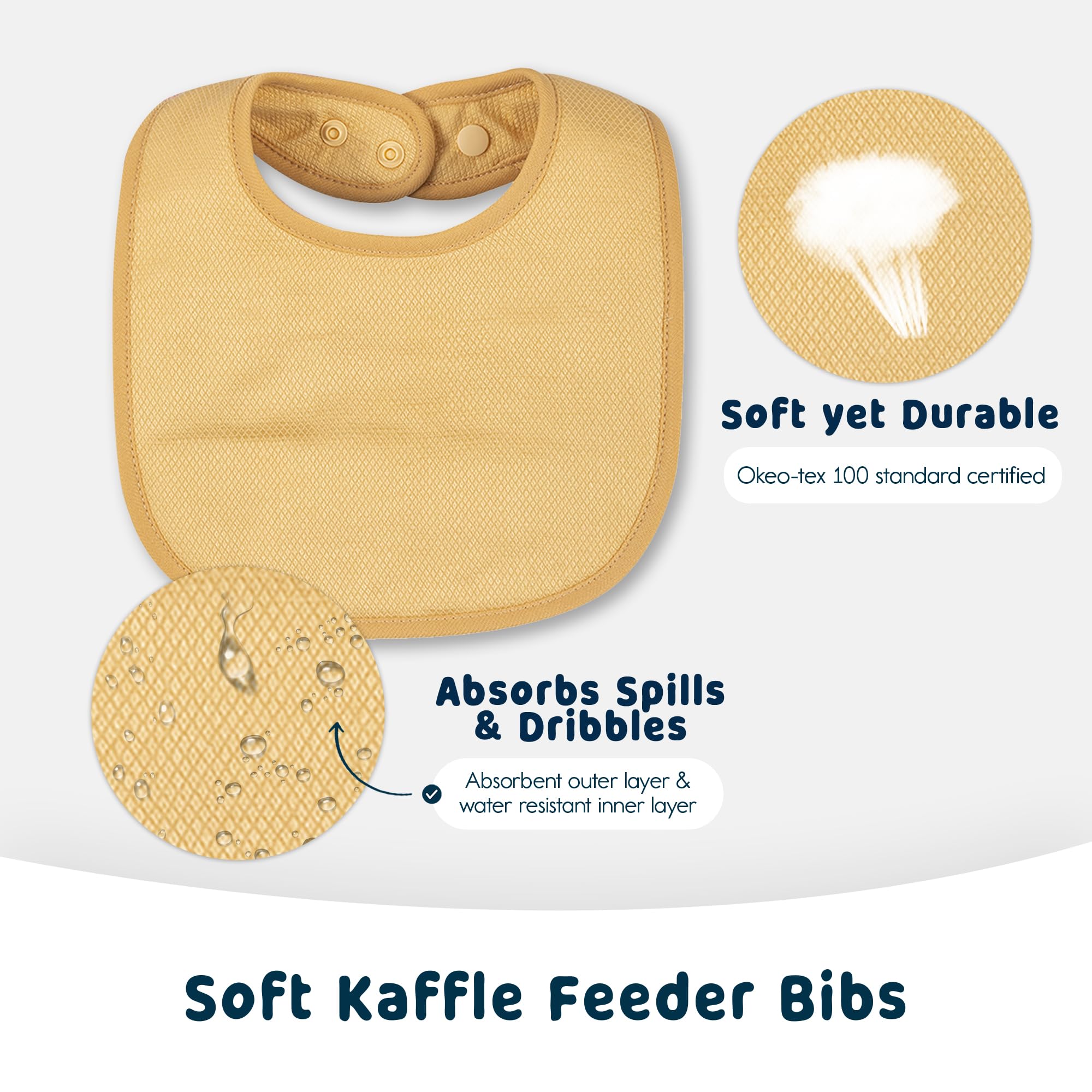 Tiny Twinkle 8-pack features neutral prints that pair with any baby outfit.