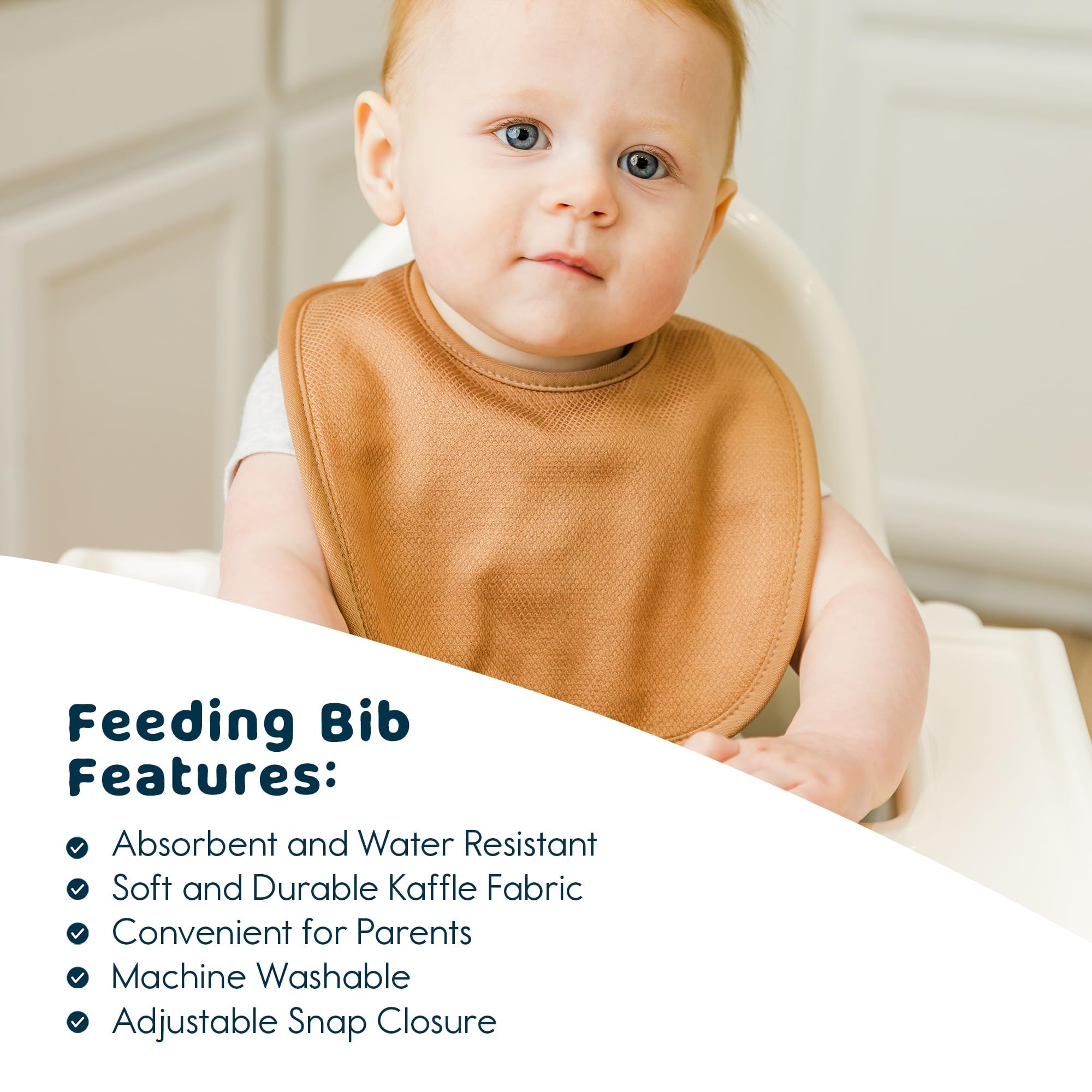 Tiny Twinkle machine washable bibs stay soft after washes for busy families.