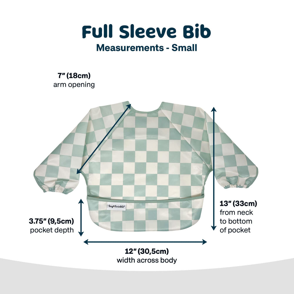 Tiny Twinkle bib Machine-washable fabric ready for repeated use after meals