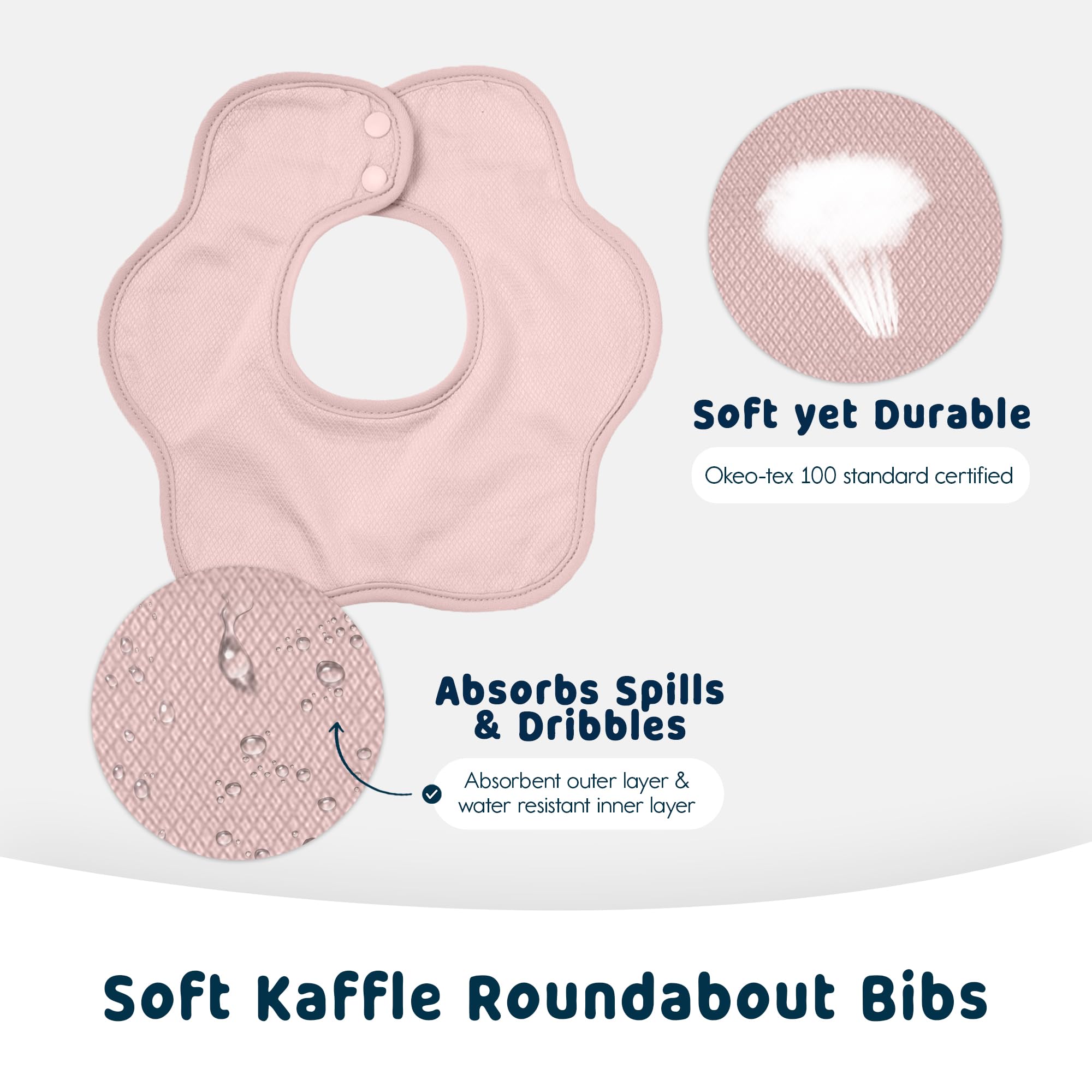 Tiny Twinkle Roundabout outer absorbent layer with inner water-resistant lining.