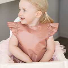 Tiny Twinkle soft skin-friendly fabric bib closeup for gentle touch on delicate skin