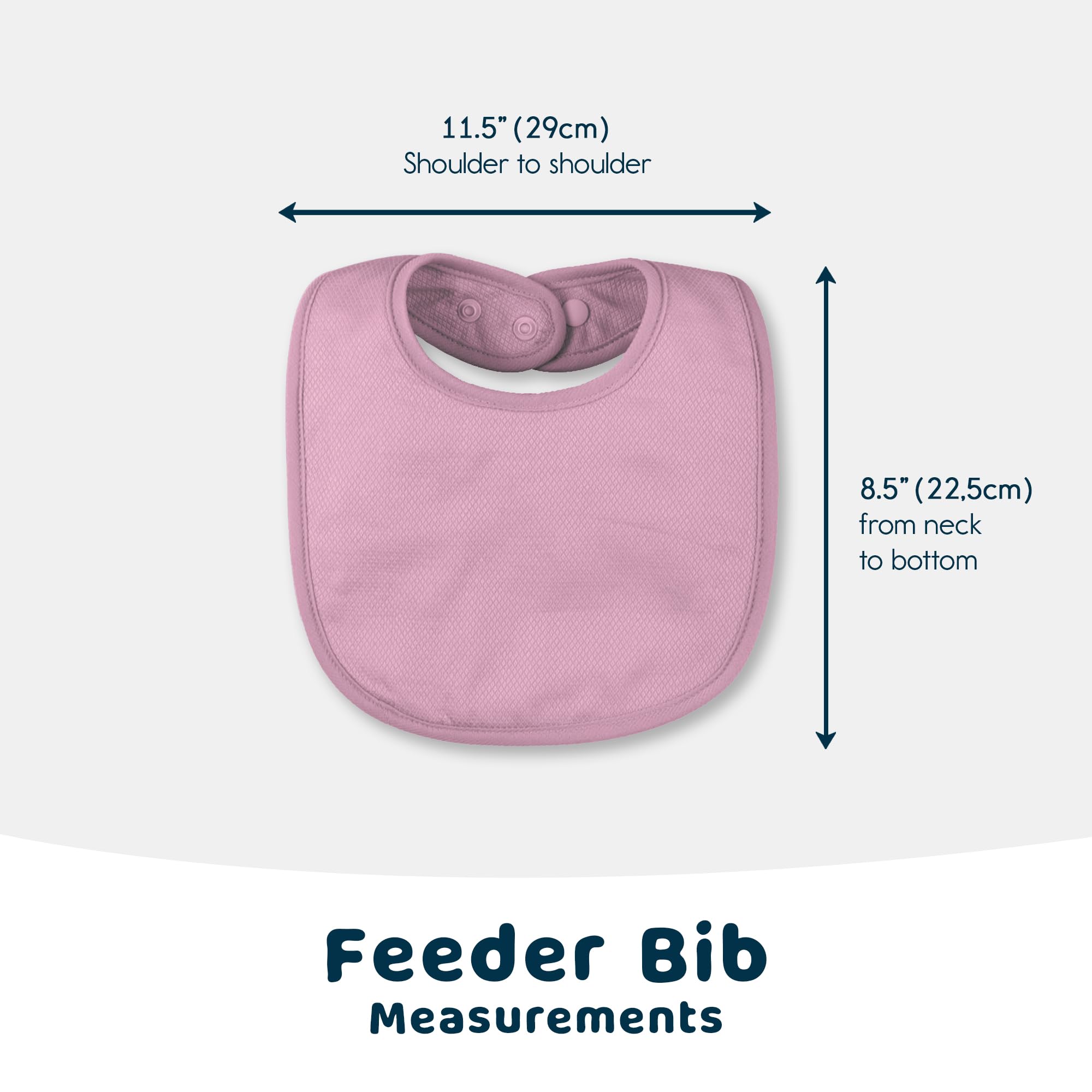 Tiny Twinkle bibs are machine washable and stay soft after washing.