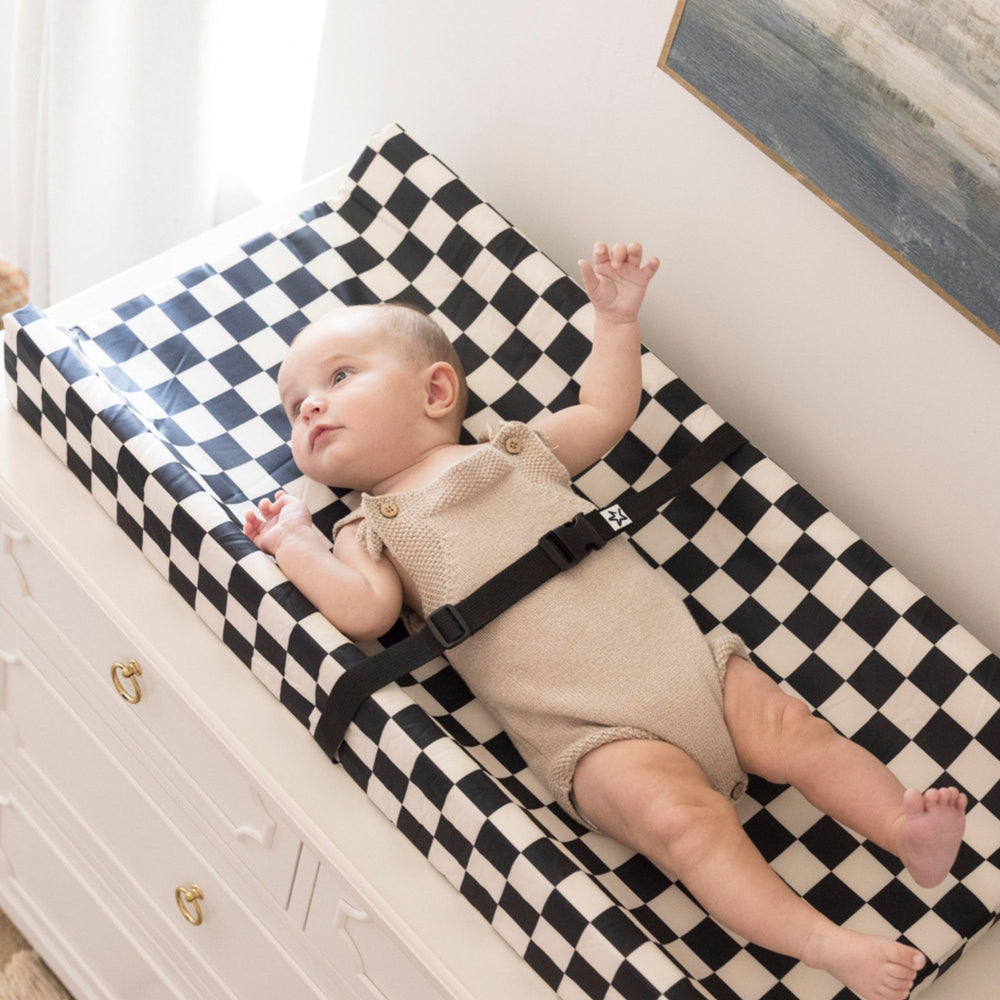 Tiny Twinkle contoured foam focuses on baby comfort and gentle support.