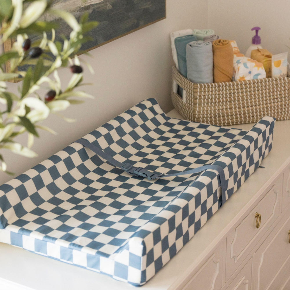 Tiny Twinkle soft contoured foam supports baby comfort through every change.