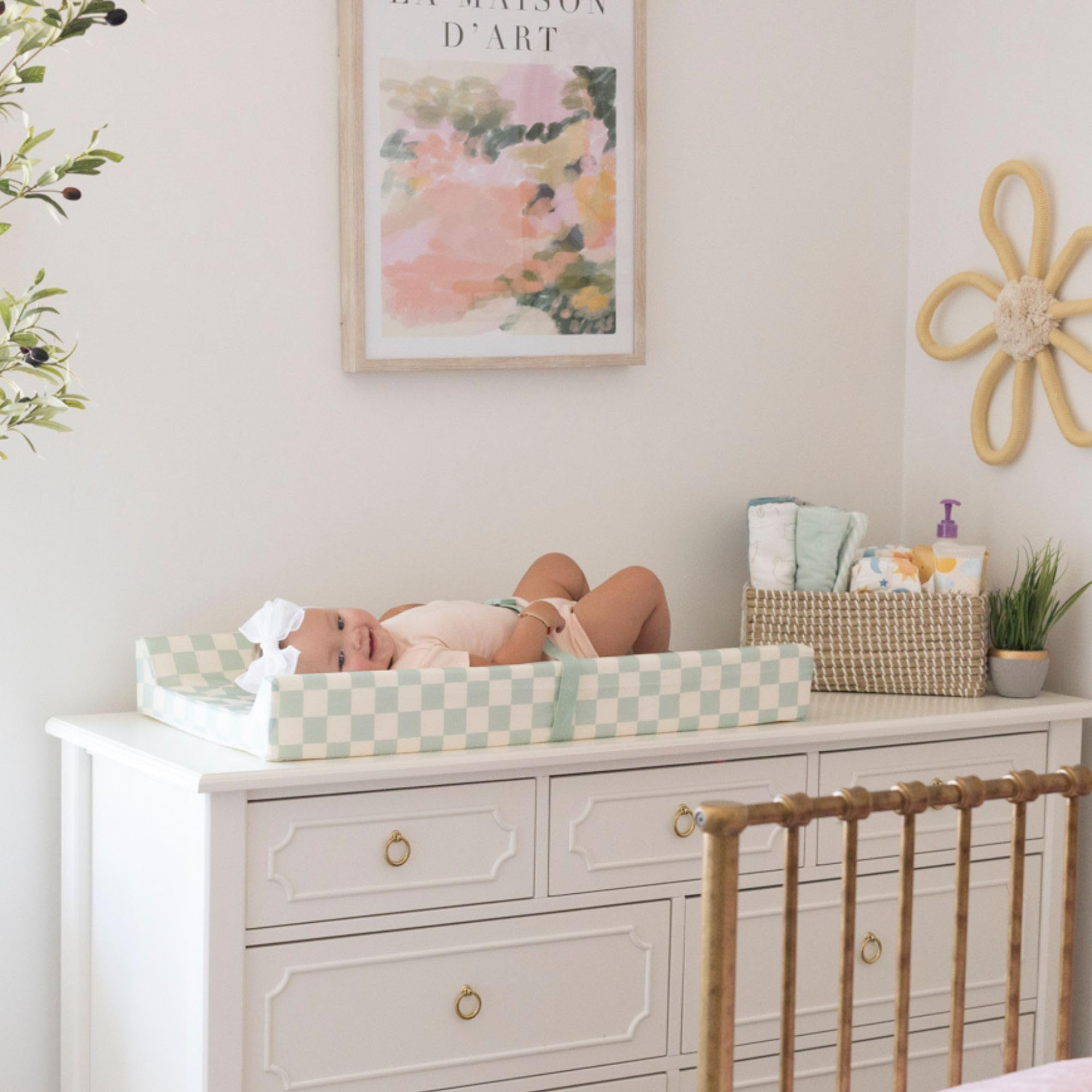 Tiny Twinkle surface is wipeable and waterproof for quick cleanup.