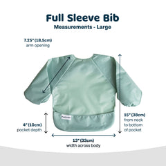 Tiny Twinkle elastic cuffs enhance comfort and prevent sleeve leaks.