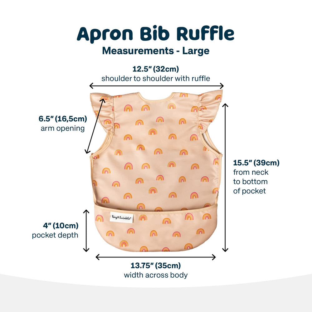 Tiny Twinkle machine-washable bib simplifies busy parents' cleanup.