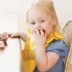 Tiny Twinkle mess-proof bib Safari adjustable closure for comfortable fit
