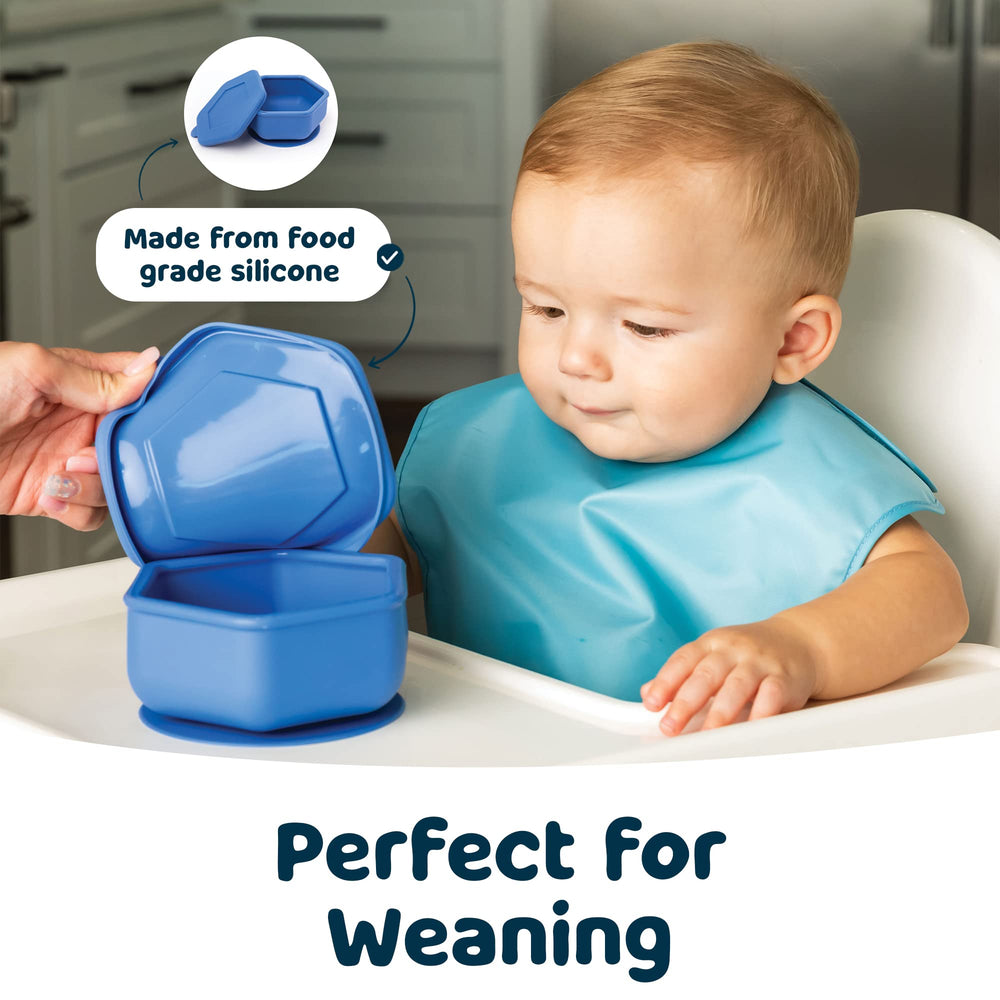 Tiny Twinkle microwave-safe silicone bowl highlights heat-friendly reheating for quick meals