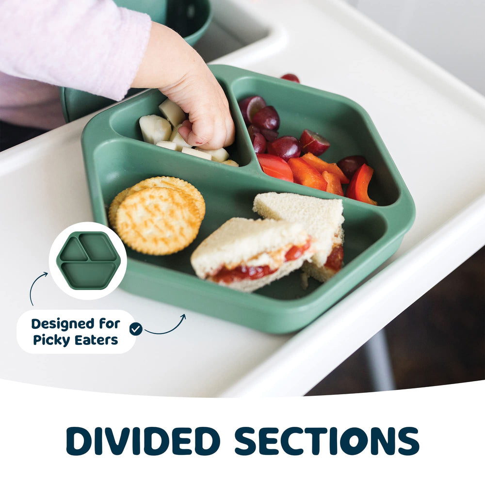 Tiny Twinkle olive plate with lid used to cover leftovers between meals
